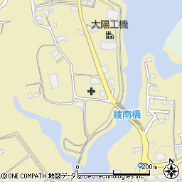 香川県綾歌郡綾川町滝宮2441周辺の地図