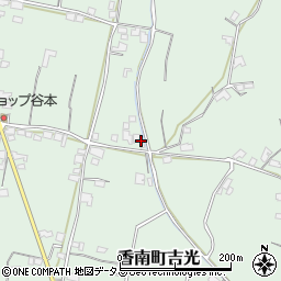 香川県高松市香南町吉光642周辺の地図