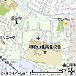 和歌山県和歌山市市小路352周辺の地図