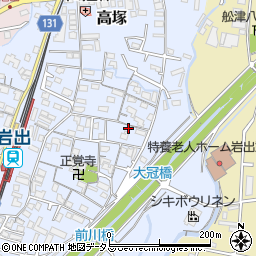 和歌山県岩出市高塚379周辺の地図