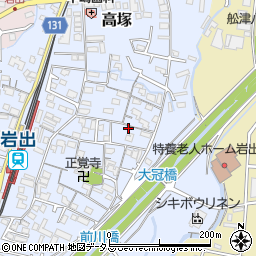 和歌山県岩出市高塚382周辺の地図