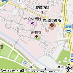 寿福寺周辺の地図
