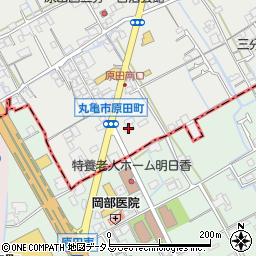 辻上薬局原田店周辺の地図