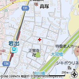 和歌山県岩出市高塚297周辺の地図