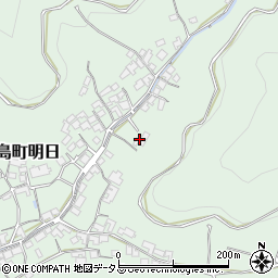 愛媛県今治市大三島町明日1847周辺の地図