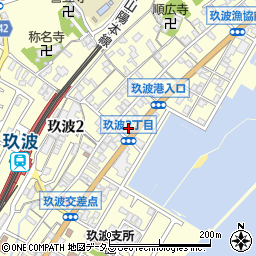 広島信用金庫玖波支店周辺の地図