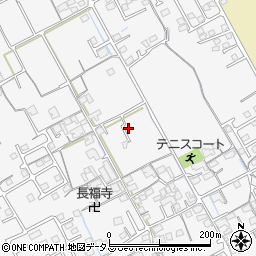 香川県丸亀市郡家町1912-7周辺の地図