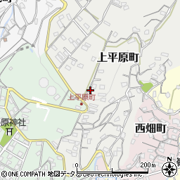 広島県呉市上平原町6周辺の地図