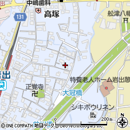 和歌山県岩出市高塚395周辺の地図