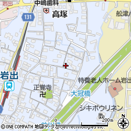 和歌山県岩出市高塚384周辺の地図