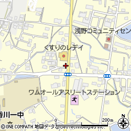 香川県高松市香川町浅野1031周辺の地図