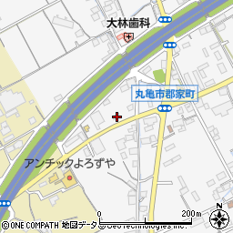 香川県丸亀市郡家町2390-1周辺の地図