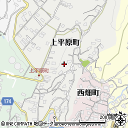 広島県呉市上平原町8周辺の地図