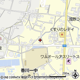 香川県高松市香川町浅野975周辺の地図
