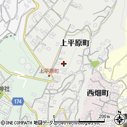 広島県呉市上平原町6-35周辺の地図