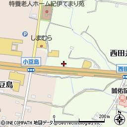 和歌山小豆島食堂周辺の地図