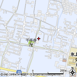 香川県木田郡三木町氷上周辺の地図