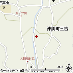 広島県江田島市沖美町三吉581周辺の地図