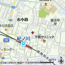 和歌山県和歌山市市小路65周辺の地図
