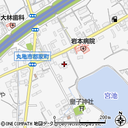 香川県丸亀市郡家町2472周辺の地図