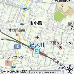 和歌山県和歌山市市小路69周辺の地図