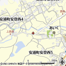 広島県呉市安浦町安登西周辺の地図