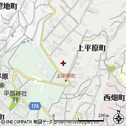 広島県呉市上平原町12周辺の地図