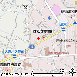 馬場光華園周辺の地図