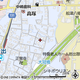 和歌山県岩出市高塚398周辺の地図
