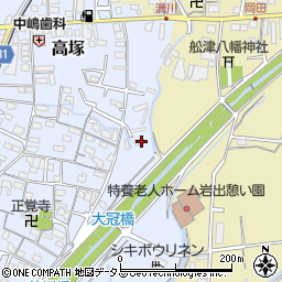 株式会社大陽商会　岩出倉庫周辺の地図