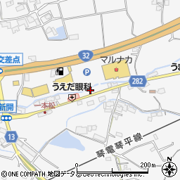 辻上薬局　陶店周辺の地図