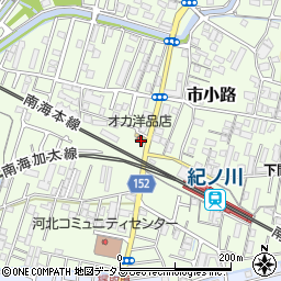 和歌山県和歌山市市小路151周辺の地図