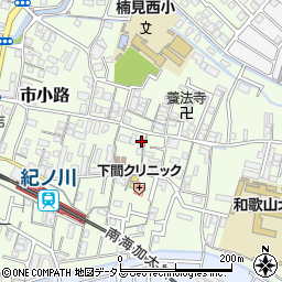 和歌山県和歌山市市小路58-5周辺の地図