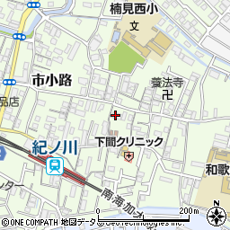 和歌山県和歌山市市小路58-2周辺の地図