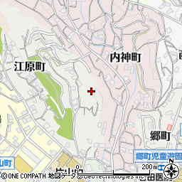 広島県呉市江原町周辺の地図
