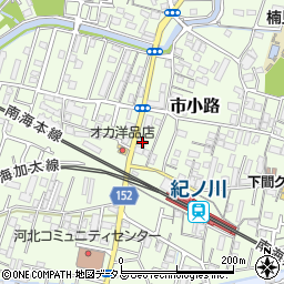 和歌山県和歌山市市小路153-2周辺の地図