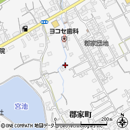 香川県丸亀市郡家町2070周辺の地図