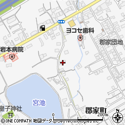 香川県丸亀市郡家町2525-1周辺の地図