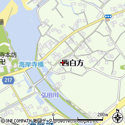 香川県仲多度郡多度津町西白方466周辺の地図