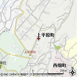 広島県呉市上平原町6-22周辺の地図