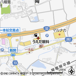 デイサービスセンター綾川周辺の地図