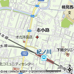 和歌山県和歌山市市小路155-13周辺の地図