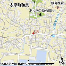 べんのや酒店周辺の地図