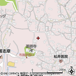 三重県志摩市志摩町布施田周辺の地図