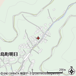 愛媛県今治市大三島町明日626周辺の地図