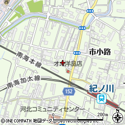 和歌山県和歌山市市小路126-4周辺の地図