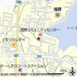 高松市浅野児童館周辺の地図