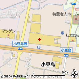 コメリパワー和歌山インター店周辺の地図