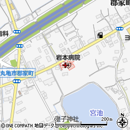 岩本病院（健仁会）周辺の地図