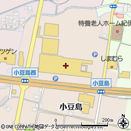 コメリパワー和歌山インター店周辺の地図